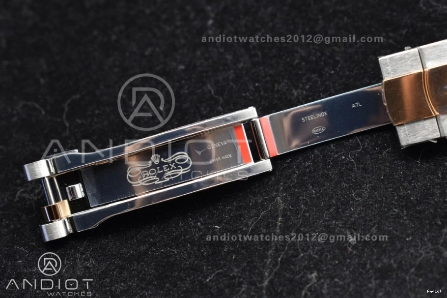 DateJust on Brown VR3235 SS Jubilee Bracelet 126333 Steel Stick Best Dial RG Edition 41 Clean 904L 1:1 0304